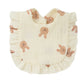 Children's Printed Pure Cotton Lace Bib
