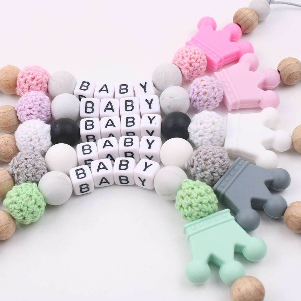 Beech silicone soother