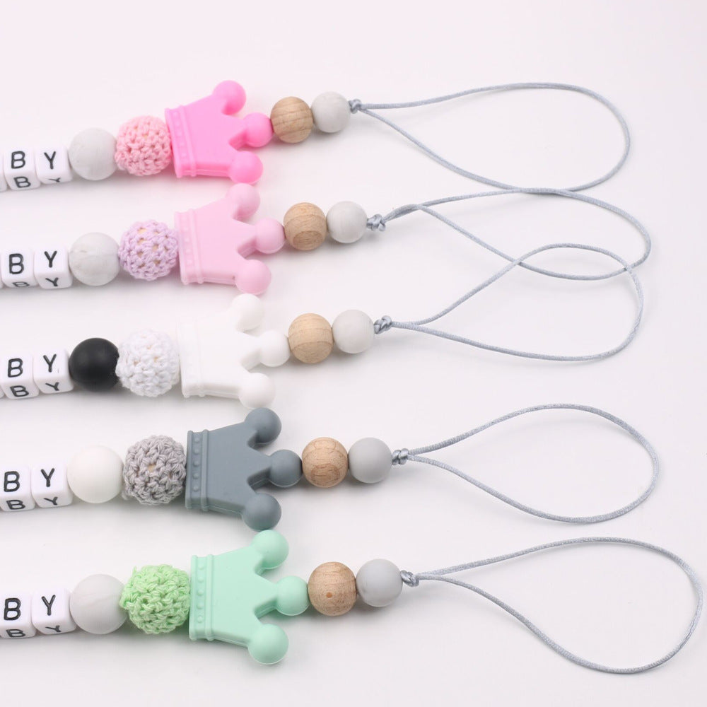 Beech silicone soother
