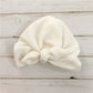 Bow baby hat
