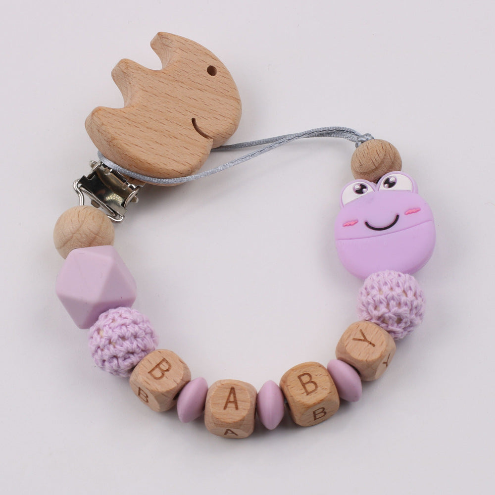 Round Bead Yarn Bead Animal Gum String Ring