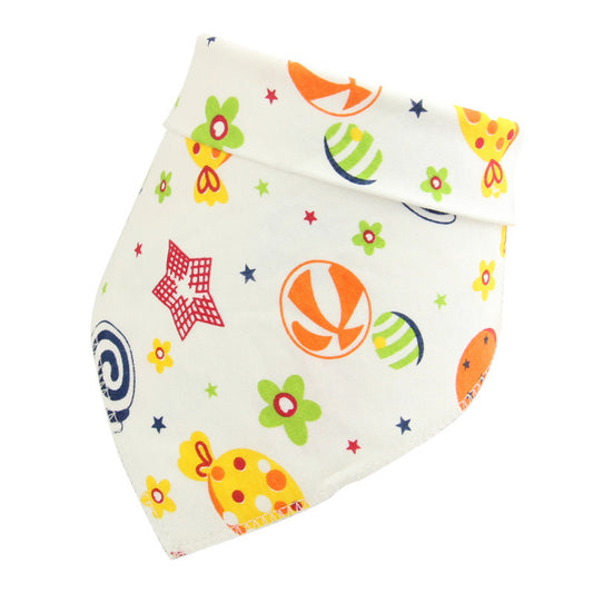 Newborn Baby Cotton Triangle Scarf