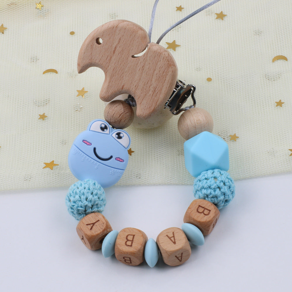 Round Bead Yarn Bead Animal Gum String Ring