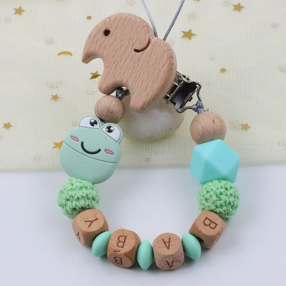 Round Bead Yarn Bead Animal Gum String Ring