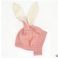 Baby Bunny Ear Knit Hat 6-18 months