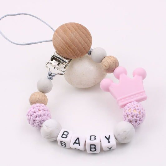 Beech silicone soother