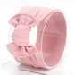 Knotted bowknot wide children's hair band