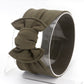 Knotted bowknot wide children's hair band