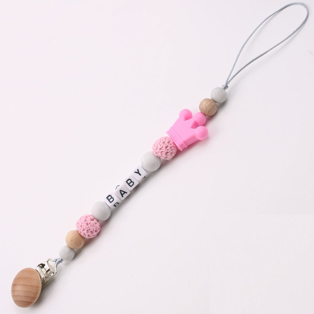 Beech silicone soother