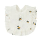 Children's Printed Pure Cotton Lace Bib