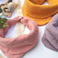 Double Saliva Towel Baby Crepe Bib Scarf