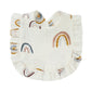 Children's Printed Pure Cotton Lace Bib