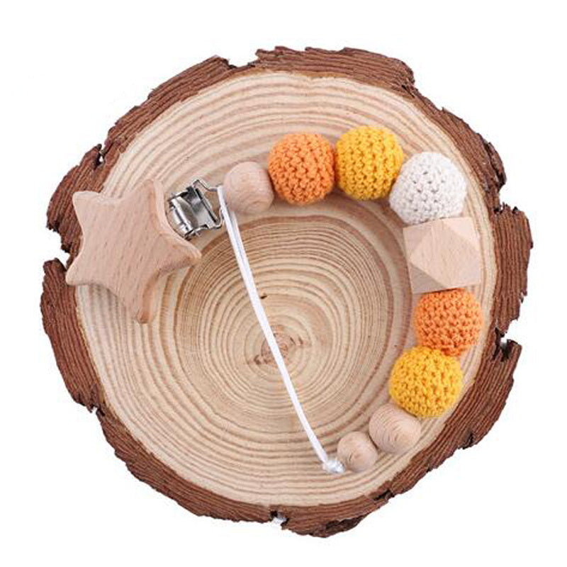 Round Bead Yarn Bead Animal Gum String Ring