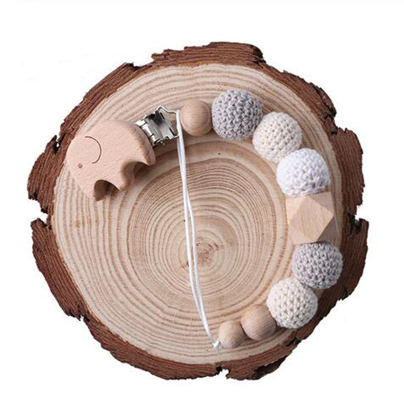 Round Bead Yarn Bead Animal Gum String Ring
