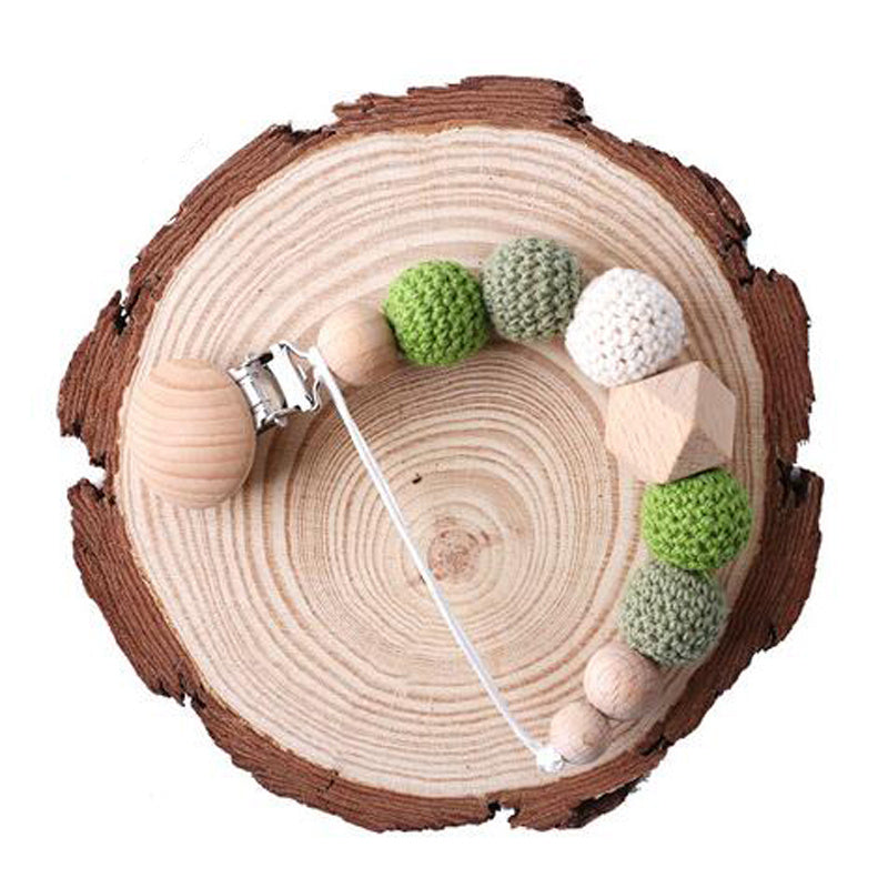 Round Bead Yarn Bead Animal Gum String Ring