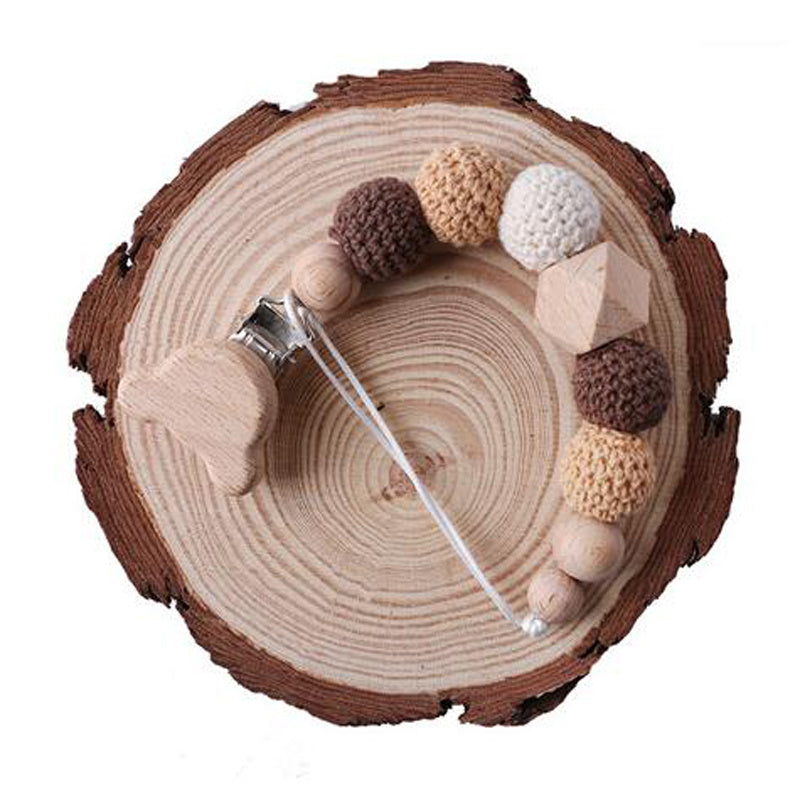 Round Bead Yarn Bead Animal Gum String Ring