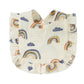 Children's Printed Pure Cotton Lace Bib