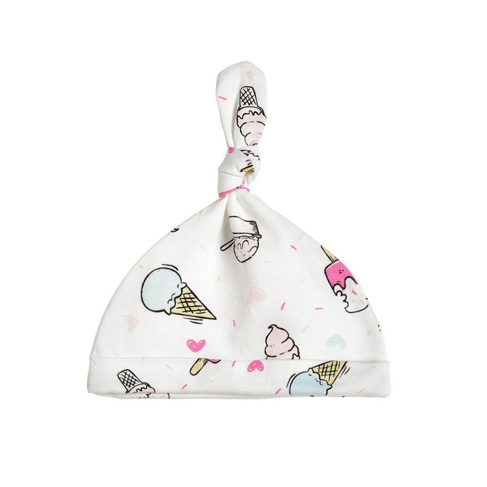 Newborn Cotton Cartoon Child Tire Cap