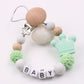 Beech silicone soother